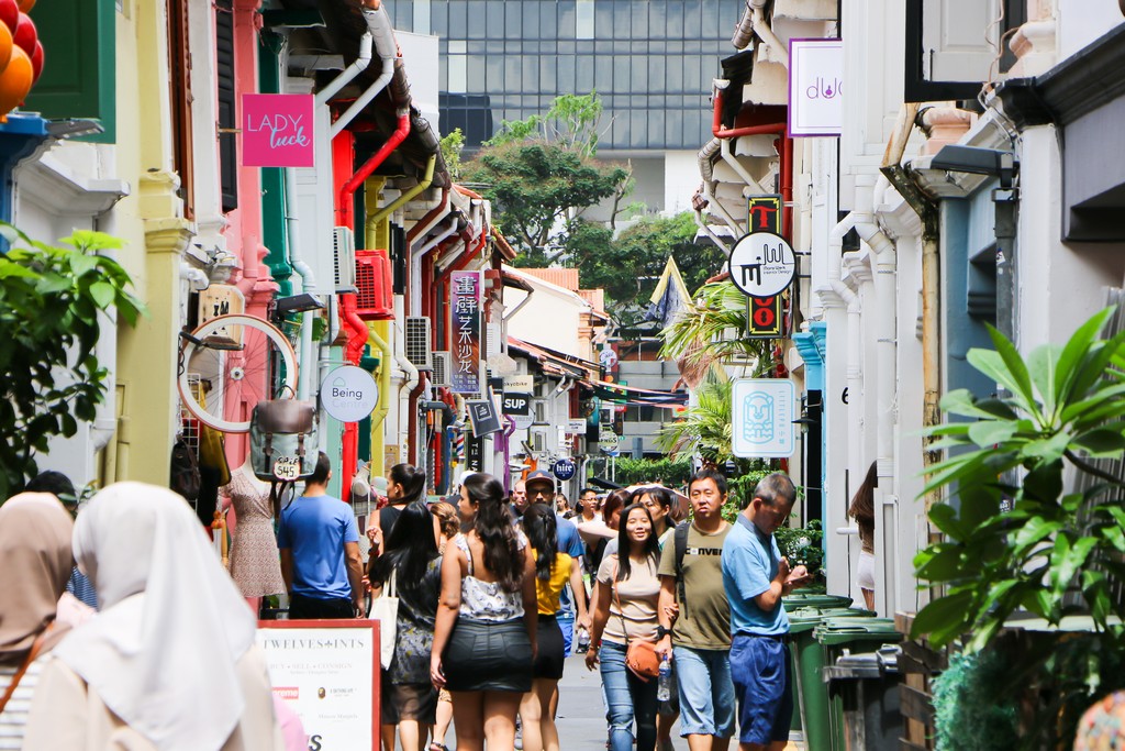 Haji Lane สิงคโปร์